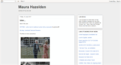 Desktop Screenshot of maurahazelden.blogspot.com