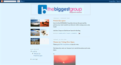 Desktop Screenshot of flickrtbg.blogspot.com