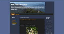 Desktop Screenshot of malaysianscout.blogspot.com