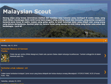 Tablet Screenshot of malaysianscout.blogspot.com