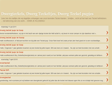 Tablet Screenshot of dwergteckel.blogspot.com