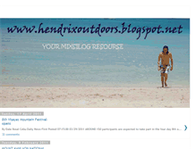 Tablet Screenshot of hendrixoutdoors.blogspot.com