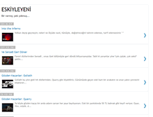 Tablet Screenshot of eskiyleyeni.blogspot.com