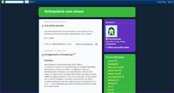 Desktop Screenshot of orthophoniemonamour.blogspot.com