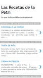 Mobile Screenshot of lasrecetasdelapetri.blogspot.com