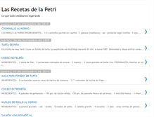 Tablet Screenshot of lasrecetasdelapetri.blogspot.com
