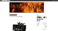 Desktop Screenshot of heterodoxies.blogspot.com