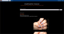 Desktop Screenshot of fantastiicnails.blogspot.com