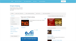 Desktop Screenshot of empiresubang.blogspot.com