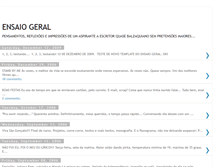 Tablet Screenshot of ensaiogeral2006.blogspot.com