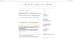 Desktop Screenshot of peckhamresidentsnetwork.blogspot.com