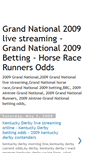 Mobile Screenshot of grandnational2009livestreaming.blogspot.com