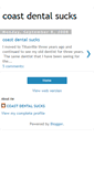 Mobile Screenshot of coastdentalsucks.blogspot.com