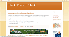 Desktop Screenshot of forrestbao.blogspot.com