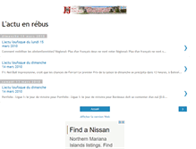 Tablet Screenshot of actu-rebus.blogspot.com