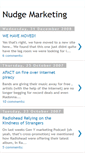Mobile Screenshot of nudgemarketing.blogspot.com