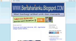 Desktop Screenshot of beritaharianku.blogspot.com