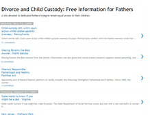 Tablet Screenshot of divorceandcustody.blogspot.com