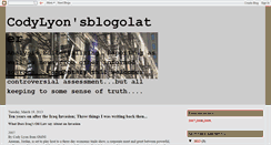 Desktop Screenshot of codylyonblogolater.blogspot.com