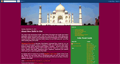 Desktop Screenshot of indiatravelguide2010.blogspot.com