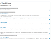 Tablet Screenshot of ciberhakers.blogspot.com