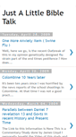 Mobile Screenshot of justalittlebibletalk.blogspot.com
