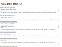 Tablet Screenshot of justalittlebibletalk.blogspot.com