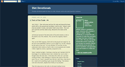 Desktop Screenshot of dietdevotional.blogspot.com