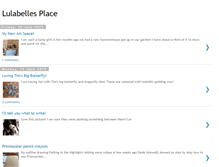 Tablet Screenshot of lulabellesplace-lulabelle.blogspot.com