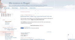 Desktop Screenshot of bloggerymisrecursos.blogspot.com