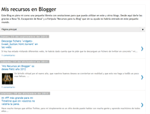 Tablet Screenshot of bloggerymisrecursos.blogspot.com