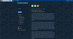 Desktop Screenshot of anwaar-zawad.blogspot.com