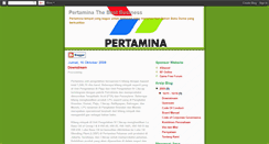 Desktop Screenshot of pertamina-maniac.blogspot.com