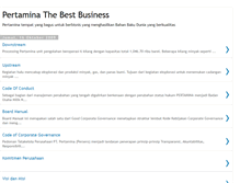Tablet Screenshot of pertamina-maniac.blogspot.com