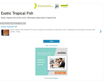 Tablet Screenshot of exotictropicalfish.blogspot.com