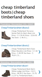 Mobile Screenshot of cheaptimberlandboots.blogspot.com