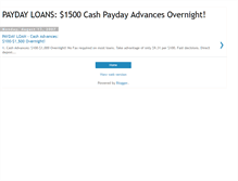 Tablet Screenshot of paydayloansss.blogspot.com