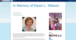 Desktop Screenshot of karenlwatson.blogspot.com