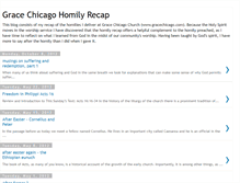Tablet Screenshot of homilyrecap.blogspot.com
