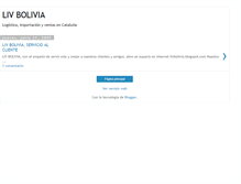 Tablet Screenshot of liv-bolivia.blogspot.com