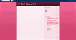 Desktop Screenshot of men-diseases-book.blogspot.com