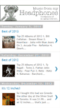 Mobile Screenshot of musicfrommyheadphones.blogspot.com