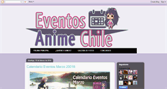 Desktop Screenshot of eventosanimechile.blogspot.com