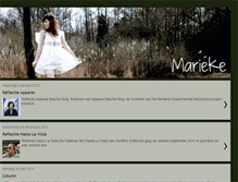 Tablet Screenshot of mariekemertens92.blogspot.com