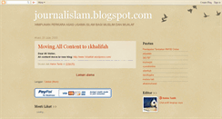 Desktop Screenshot of journalislam.blogspot.com