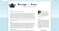 Desktop Screenshot of designlore.blogspot.com