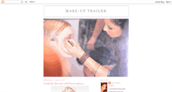 Desktop Screenshot of makeuptrailer.blogspot.com