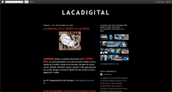 Desktop Screenshot of lacadigital.blogspot.com