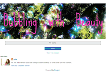 Tablet Screenshot of bubblingwithbeauty.blogspot.com