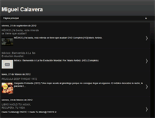 Tablet Screenshot of miguelcalavera.blogspot.com